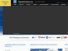 Tablet Screenshot of bigwood-systems.com